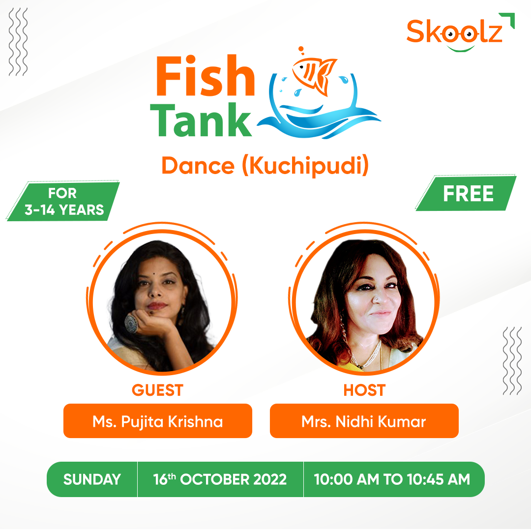 fish tank dance-kuchipudi with Ms. Pujita Krishna
